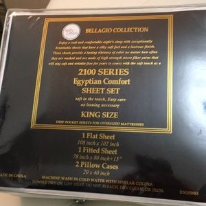 Bellagio Collection King Sheet Set